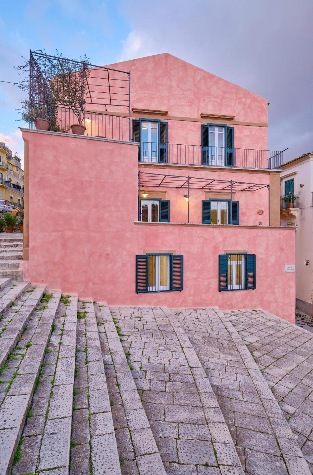 Apartmán Casa Rosa Ragusa Exteriér fotografie