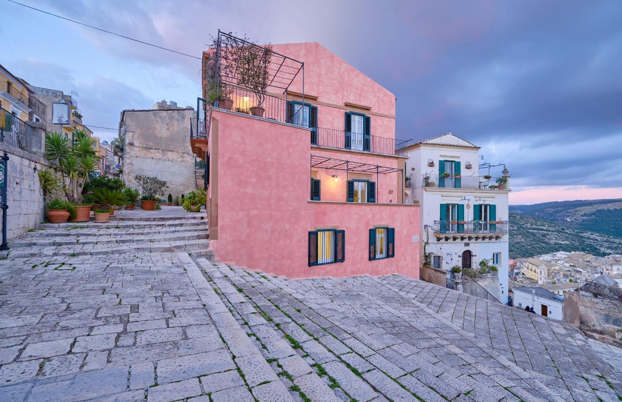 Apartmán Casa Rosa Ragusa Exteriér fotografie